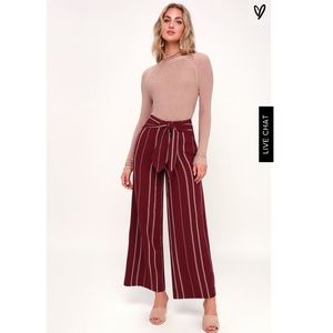 Stripped Palazzo pant